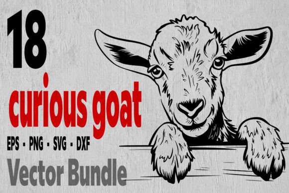 Curious Goat Graphics for Crafts & Branding