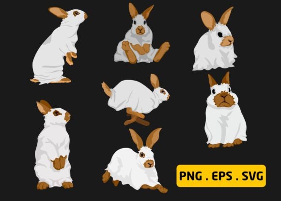 Cute Ghost Rabbit SVG: Halloween Graphics for Crafts