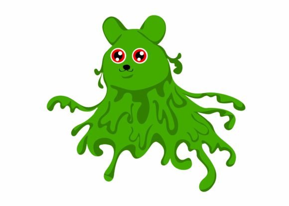 Cute Slime Mouse SVG: Halloween Graphics for Crafts
