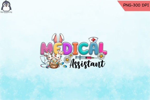 Easter Medical Assistant Graphics for Crafts