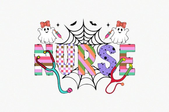 Halloween Nurse Graphics for Crafts
