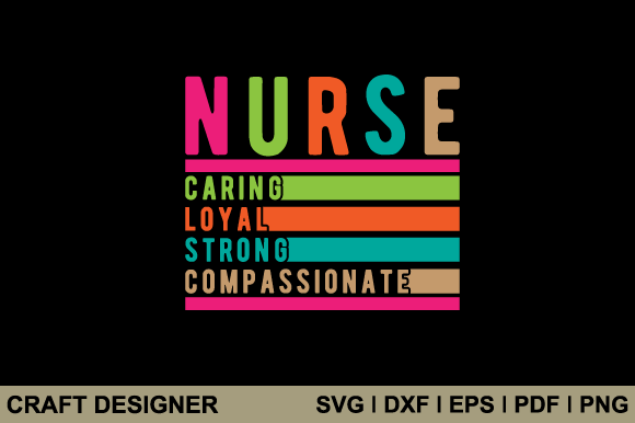 Nurse Caring Graphics: Crafts for Branding