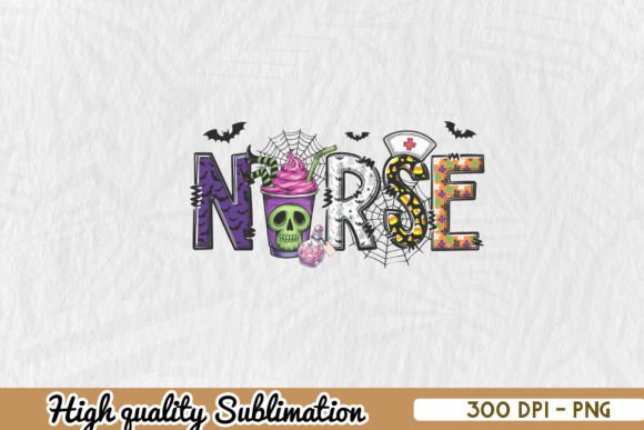 Nurse Halloween PNG: Graphics for Crafts