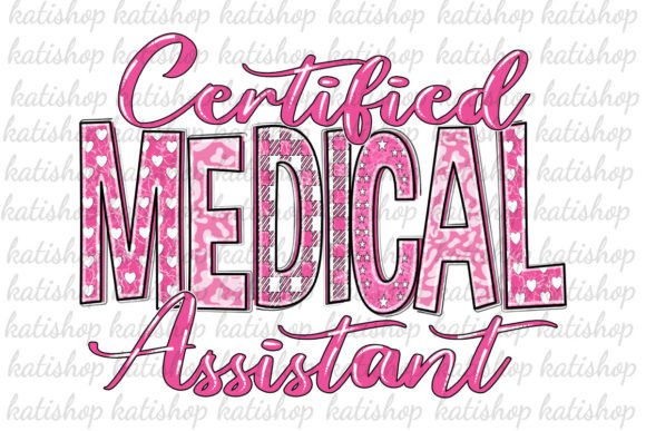 Pink CMA Graphics for Crafts & Branding