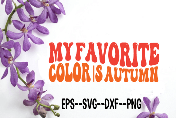 Reviewing My Favorite Color İs Autumn Retro Wavy