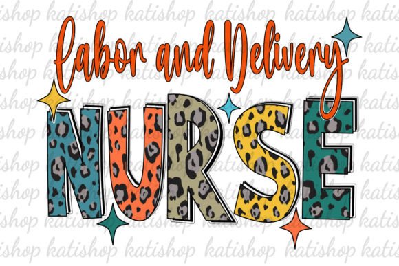 Reviewing the Labor and Delivery Nurse Leopard Png for Stitching