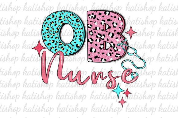 Reviewing the OB Nurse Leopard Glitter Sublimation PNG